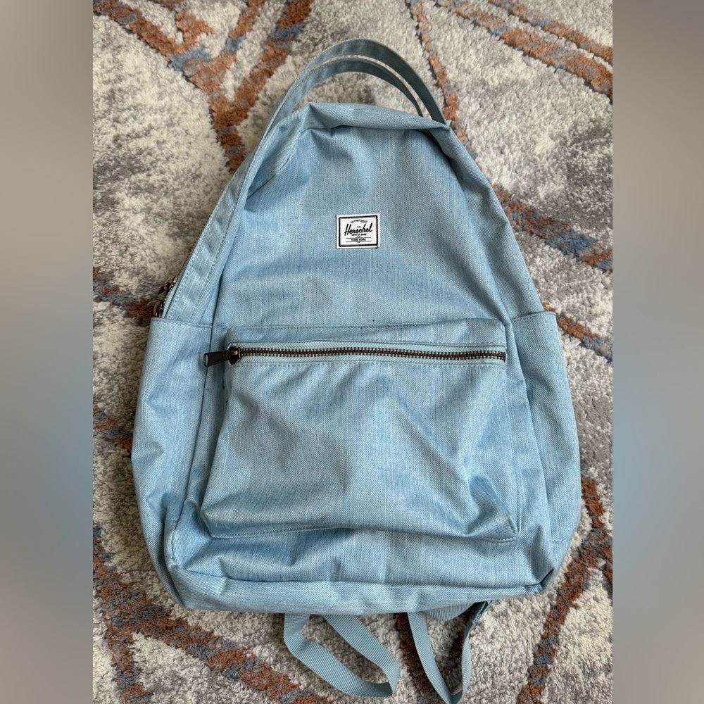 Herschel Sky Blue Backpack - Picture 3 of 5
